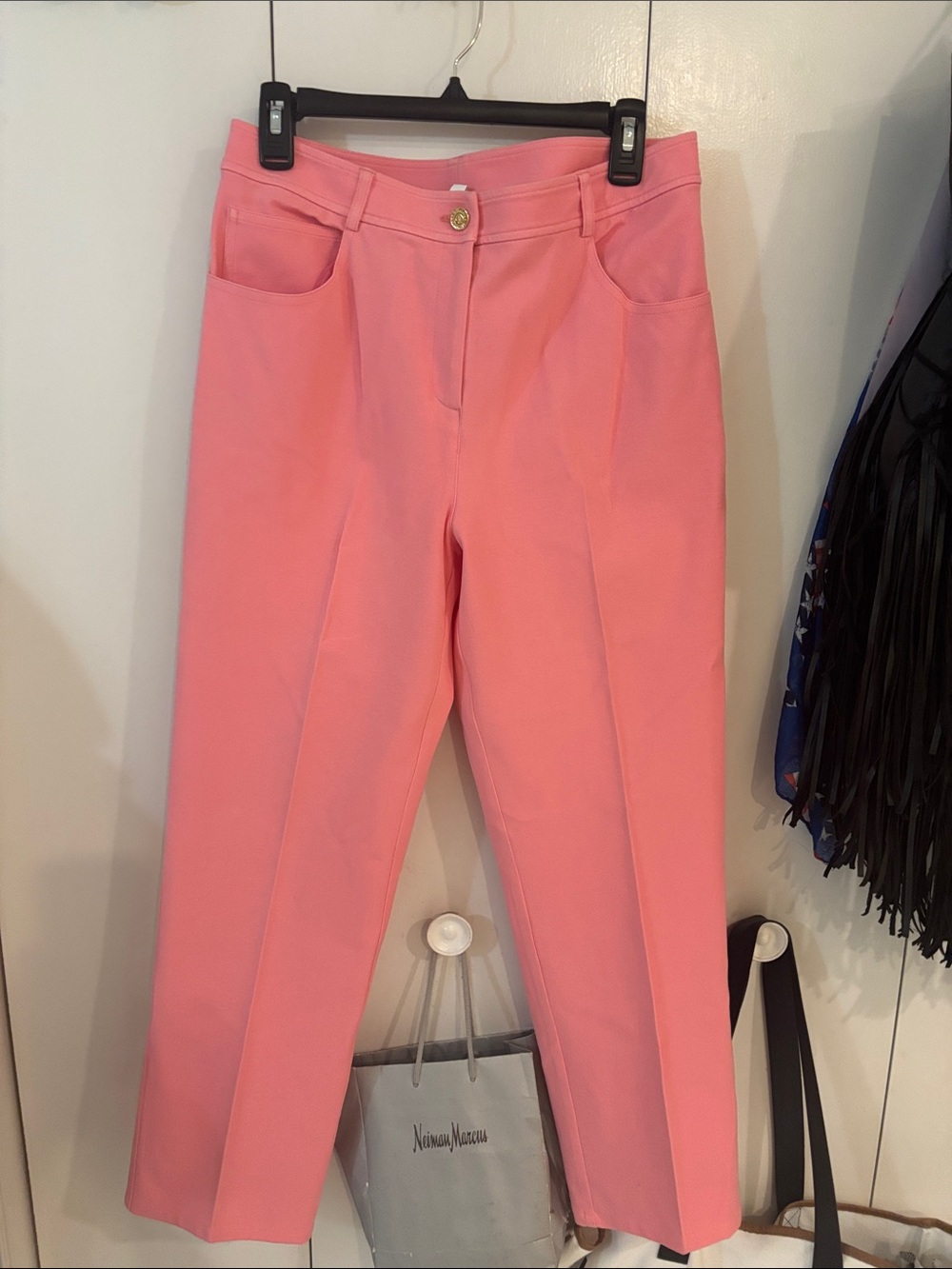 "ST. JOHN SPORT" PINK SLACKS SZ 8
